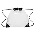 Touchdown Clear Drawstring Backpack -  