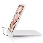 Touchup Dimmable LED Compact Mirror - White