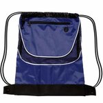 Tournament Drawstring Backpack - Royal Blue