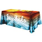 Trade Show Table Cover All Over Dye 4 Sided - Fits 8ft table -  