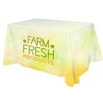 Trade Show Table Covers All Over Dye Sub Flat Poly 4-Sided -  