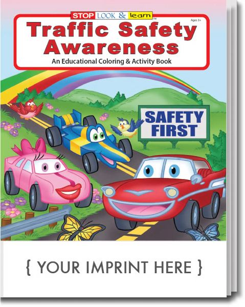 Main Product Image for Traffic Safety Awareness Coloring Book
