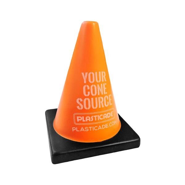 Main Product Image for Promotional Traffic Safety Cone Stress Relievers / Balls