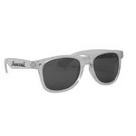 Translucent Miami Sunglasses - Translucent Clear