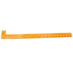 Translucent Vinyl Wristband - Orange