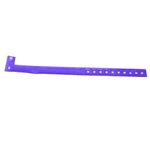 Translucent Vinyl Wristband - Purple