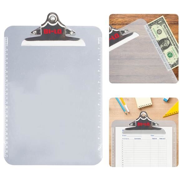 Main Product Image for Custom Printed Clipboard Transparent