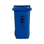 Trash Can Pencil Holders - Blue