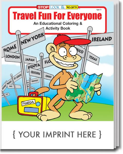 Main Product Image for Travel Fun For Everyone Coloring And Activity Book