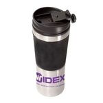Buy Travel Mug Vacuum Insulated Tumbler w/ Silicone Grip 16 oz