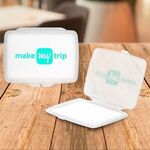 Travel-Size Paper Soap with Plastic Container -  