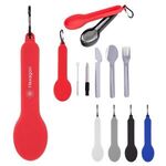 Buy Custom Printed Travel Utensil Set With Silicone Holder