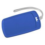 Traveler Rectangular Luggage Tag - Blue