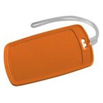 Traveler Rectangular Luggage Tag - Orange