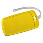 Traveler Rectangular Luggage Tag - Yellow