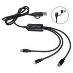 Traverse 3-in-1 Charging Cable - Medium Black