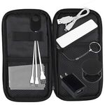 TravPouch Plus Cell Phone Charger Travel Kit - Black-black