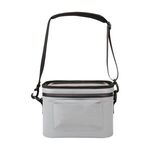 Trekker Water Resistant 6-Can Cooler Bag - Gray