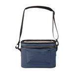 Trekker Water Resistant 6-Can Cooler Bag - Navy Blue