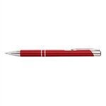 Tres-Chic - ColorJet - Full-Color Metal Pen - Red/Silver