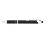 Tres-Chic LED Tip Softy Pen w/Stylus - ColorJet - Black