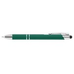 Tres-Chic LED Tip Softy Pen w/Stylus - ColorJet - Dark Green