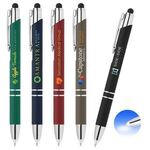 Tres-Chic LED Tip Softy Pen w/Stylus - ColorJet -  