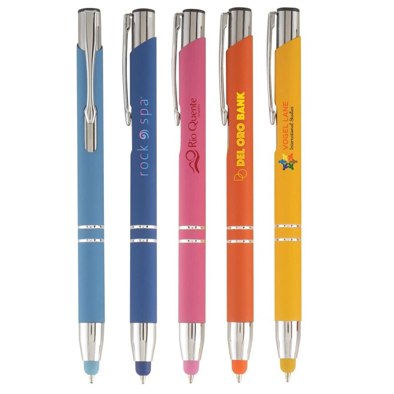 Main Product Image for Tres-Chic Softy Brights Pen With Stylus - Colorjet
