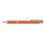 Tres-Chic Softy  - ColorJet - Full Color Metal Pen - Orange-silver