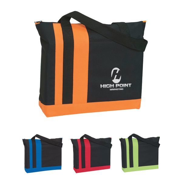 Main Product Image for Imprinted Tri-Band Tote Bag