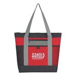 Tri-Color Tote Bag -  