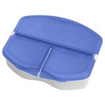Tri-Minder Pill Box - Translucent Blue