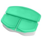 Tri-Minder Pill Box - Translucent Green