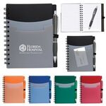 Buy Tri-Pocket Notebook & Satin Pen