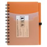 Tri-Pocket Notebook & Satin Pen -  