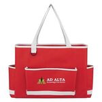 Tri-Pocket Tote Bag -  