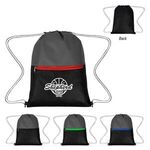 Buy Custom Printed Triad Non-Woven Drawstring Bag