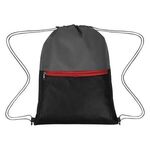 TRIAD NON-WOVEN DRAWSTRING BAG -  