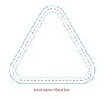 Triangle Shaped Full Color Coaster - Full Color