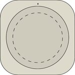 Trident 15W Wireless Charger Made With FSC(R) Cork & Recycled - Medium White
