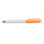 Trilogy Highlighter Stylus Pen - Orange