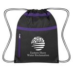 Trinity Drawstring Sports Pack - Purple