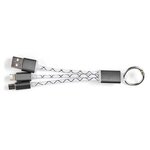 Trio Metallic Cross Ribbon Cables - Gunmetal