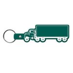 Truck Flexible Key Tag - Dark Green