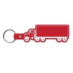 Truck Flexible Key Tag - Red