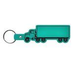 Truck Flexible Key Tag - Translucent Aqua