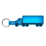 Truck Flexible Key Tag - Translucent Blue