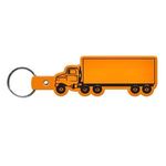 Truck Flexible Key Tag - Translucent Orange