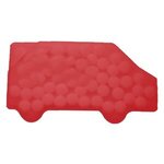 Truck Shaped Credit Card Mints - Translucent Red
