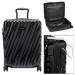 Tumi 19 Degree Continental Expandable 4 Wheeled Carry On - Black